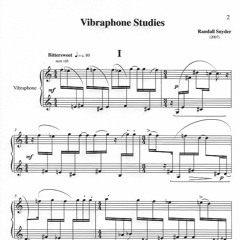 Vibraphone Studies