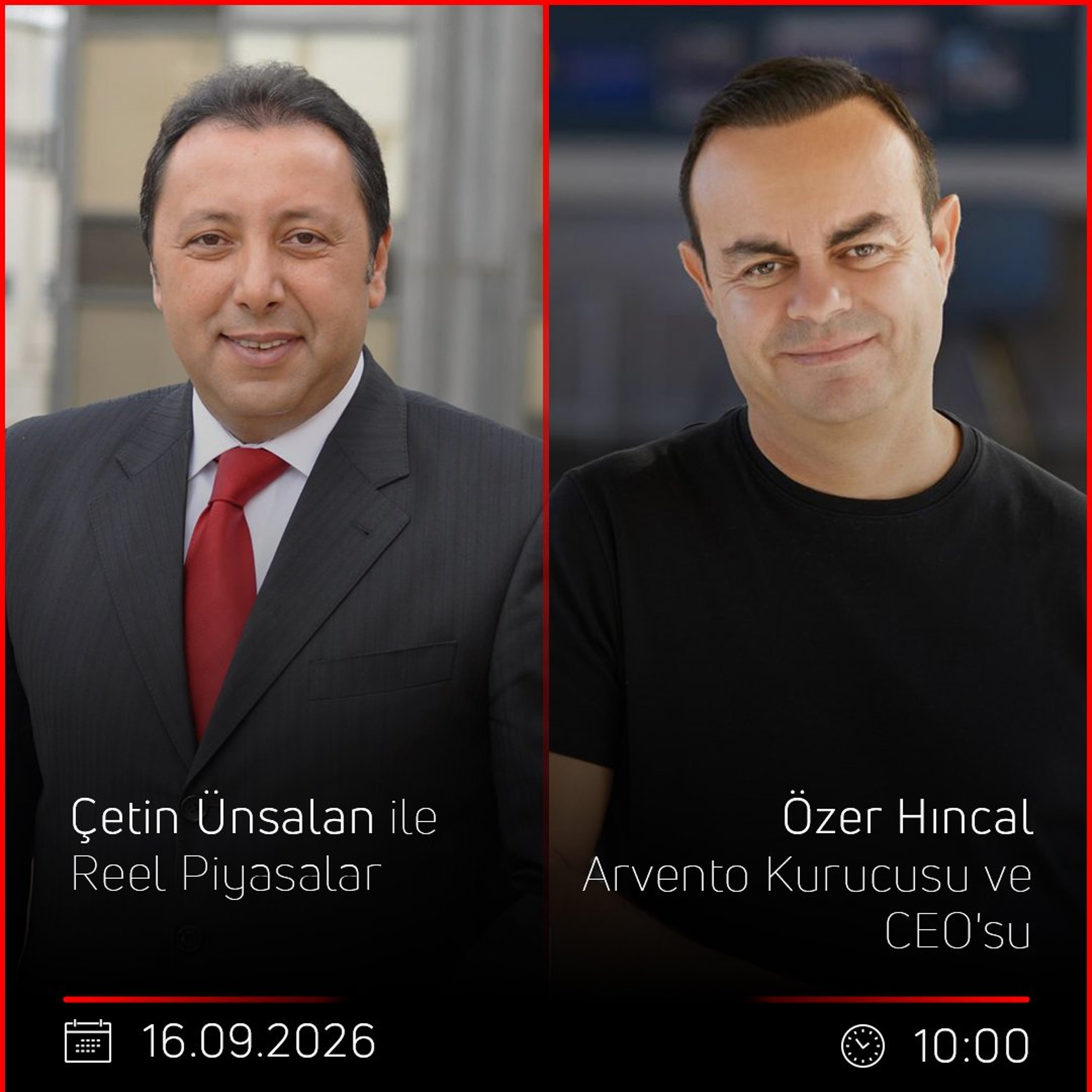 Özer Hıncal - Çetin Ünsalan ile Reel Piyasalar