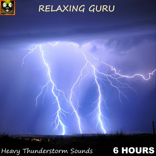 Heavy Thunderstorm Sounds (6 Hours) - Rain with Thunder and Lightning Noises for Sleep, Study, Relax