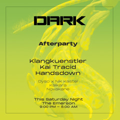 Handsdown Live @ DARK 2022 AP - Warm Up for Kai Tracid