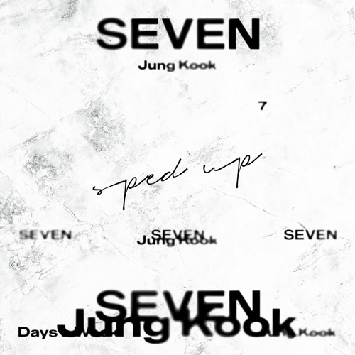 정국 (Jung Kook) 'Seven (feat. Latto) (Instrumental) (sped up)