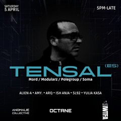 Warming Up Techno Set for Anomalie Collective & Octane Techno pres TENSEL (ES) 5/4/25