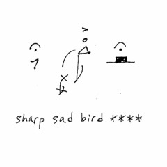 sharp sad bird ****