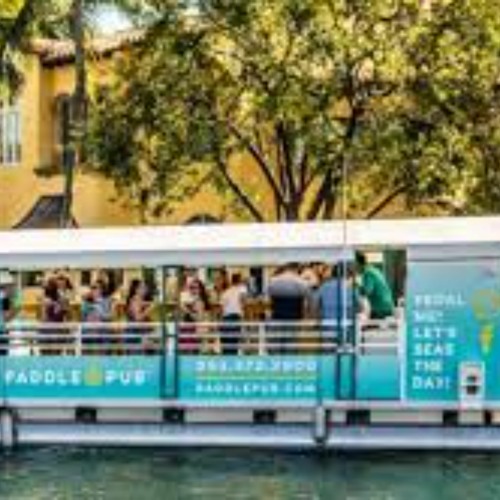 Stream Party Boat Tour in Daytona Beach by Paddle Pub Listen online