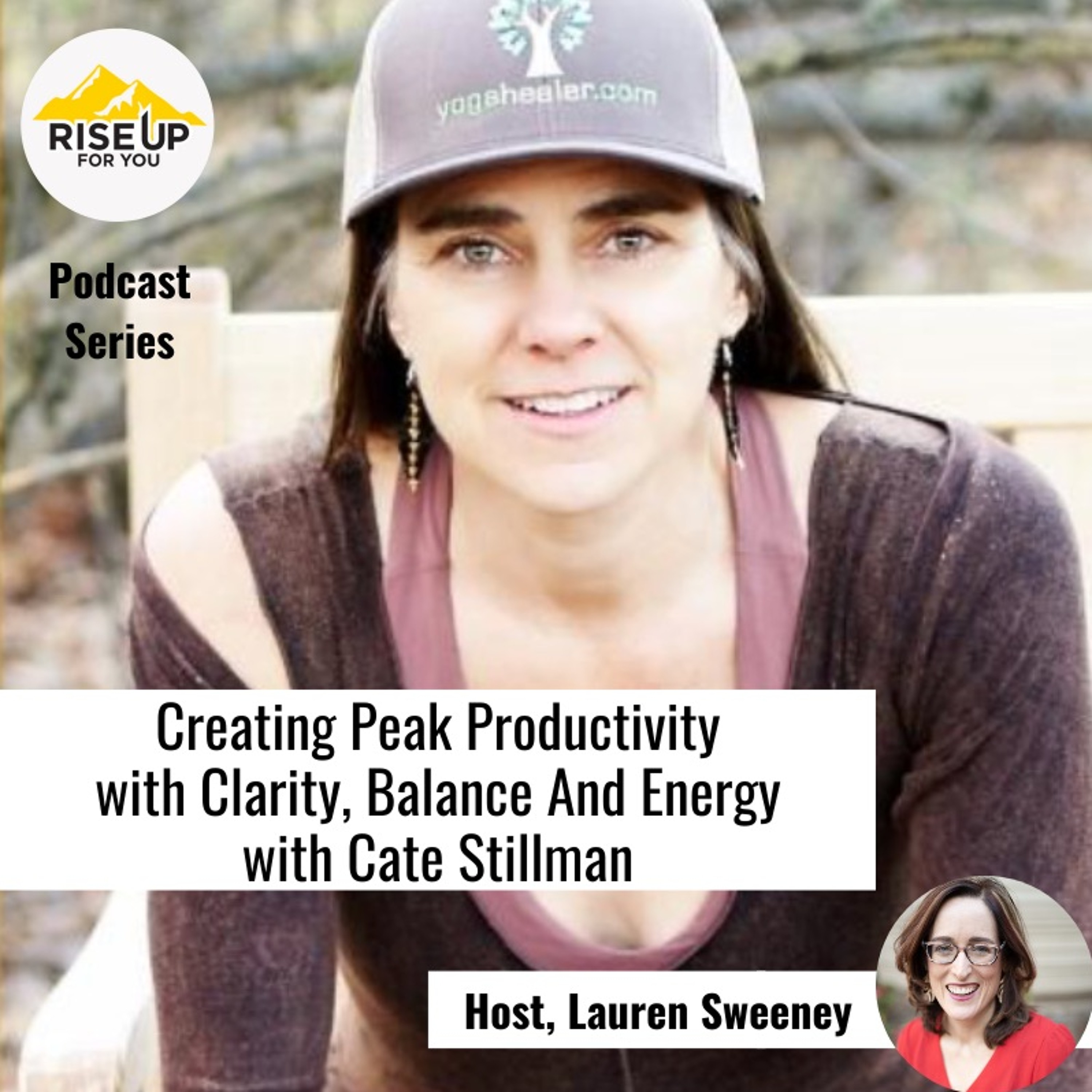 #433 Creating Peak Productivity With Clarity, Balance And Energy With Cate Stillman episode artwork