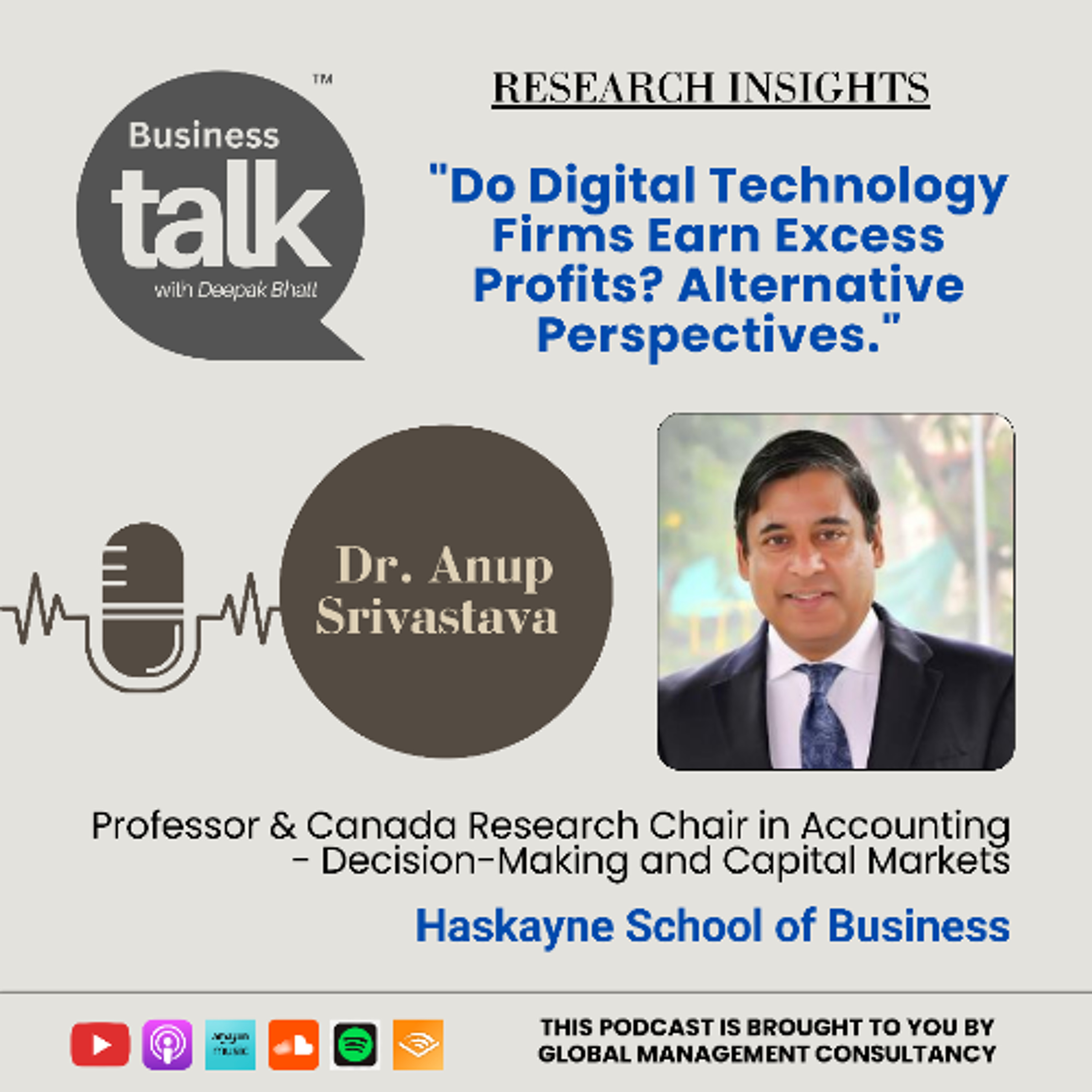 Do Digital Tech Firms Really Earn Excess Profits? Prof. Anup Srivastava Explains episode artwork