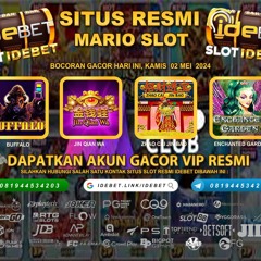 IDEBET Situs Slot Mario Deposit Via Bank DBS
