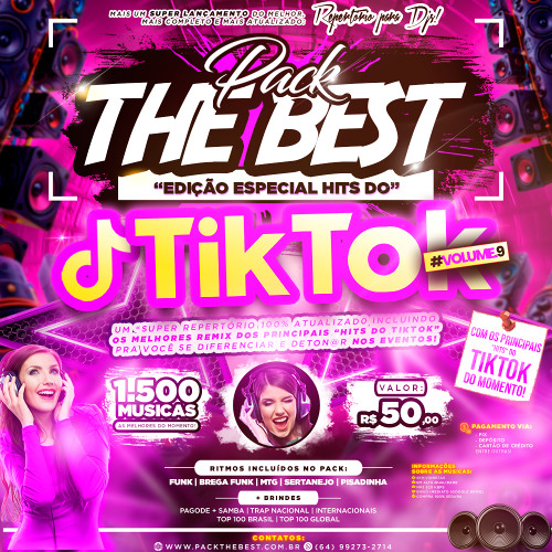 PRÉVIA - PACK THE BEST - ESPECIAL HITS DO TIKTOK VOL.9