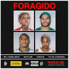 MC CABELINHO, TZ DA CORONEL, VINICIN, RAFLOW - FORAGIDO (Áudio Oficial)