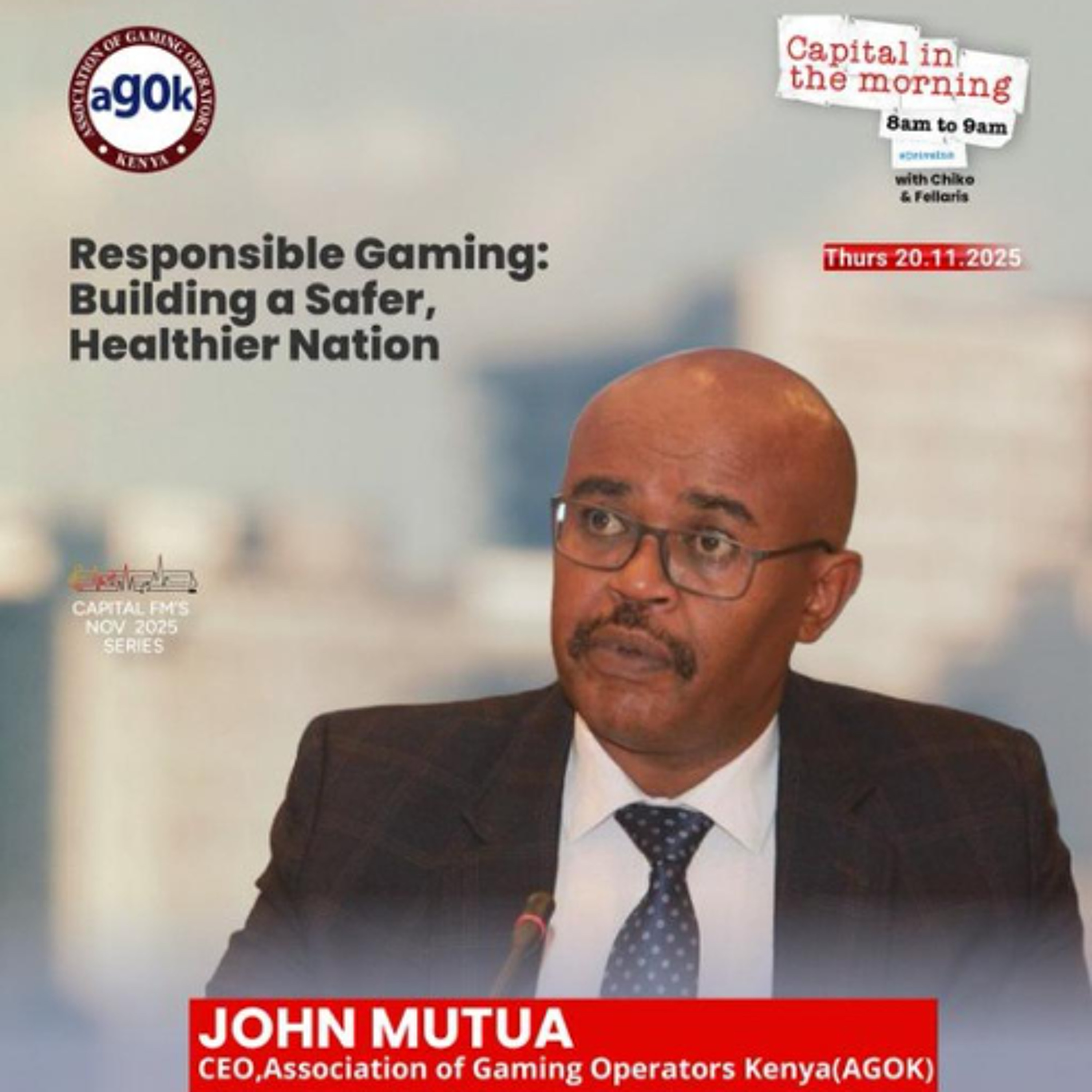 John Mutua CEO AGOK | Responsible Gaming: Building a Safer, Healthier Nation John Mutua CEO AGOK | Responsible Gaming: Building a Safer, Healthier Nation