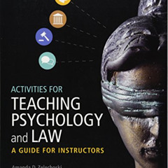 GET KINDLE 🖌️ Activities for Teaching Psychology and Law: A Guide for Instructors by