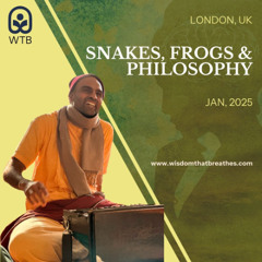 Snakes, Frogs & Philosophy | CC Adi 8.6 | London, UK | Svayam Bhagavan Keshava Maharaja