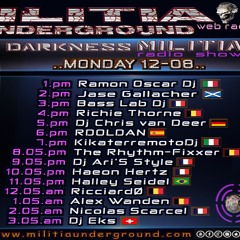 DJ Chris van Deer @ Militia Underground web radio #190 Show 12.08.2024