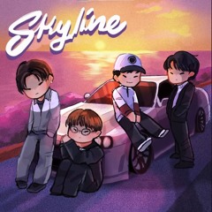 Slange - Skyline ( Feat ARMOR , 2Ectasy , The Ge ) (Official Lyrics Video)