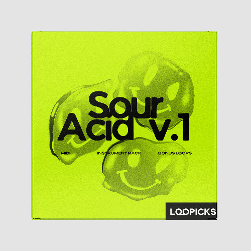 Sour Acid Vol. 1 - Vicious 303 Acid Lines, MIDI & Ableton Instrument Rack