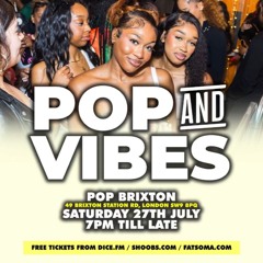 Pop and Vibes Live Audio | Hosted by Mr. Energy & WrayzOfficial