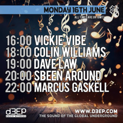 D3EP Radio Network - Music with Soul -  16th June 2025