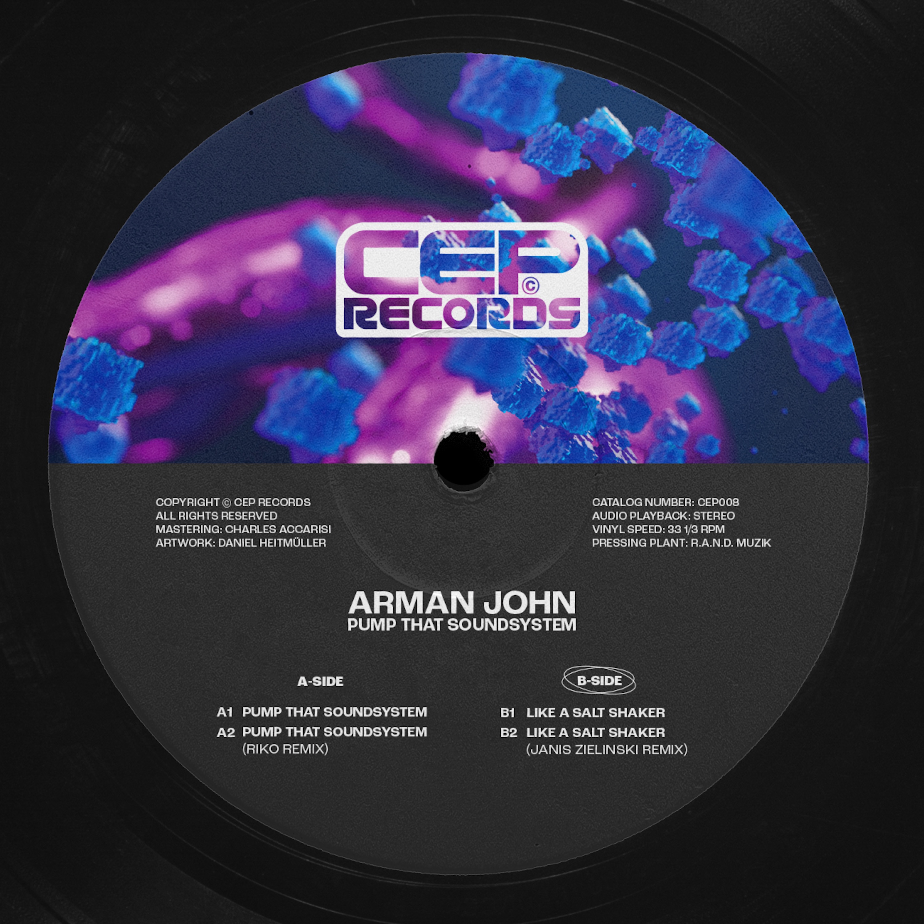 Arman John – Pump That Soundsystem [CEP008]