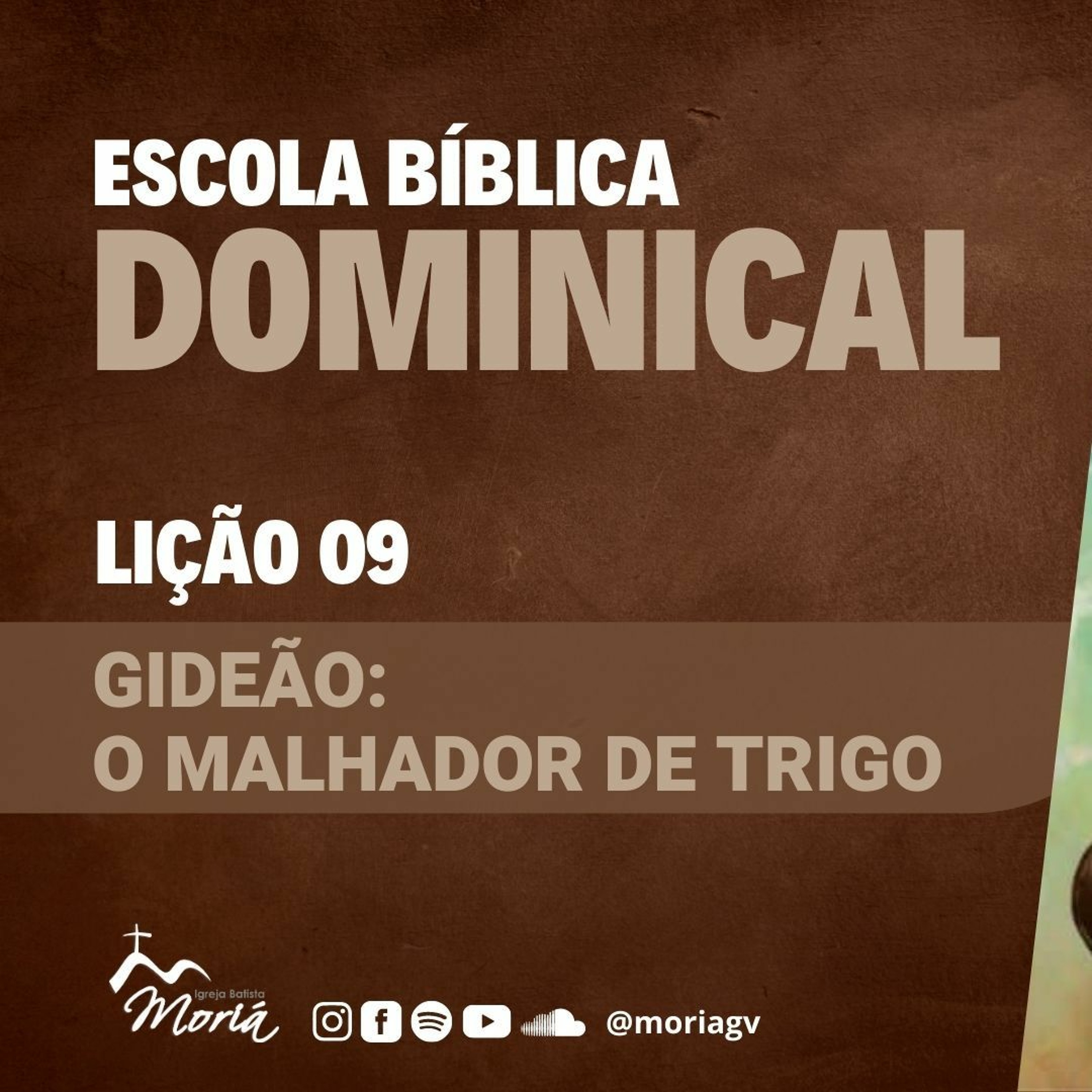 Gideão: O malhador de trigo - Pra. Geórgia Almeida - Escola Bíblica Dominical [16.04.2023] episode artwork