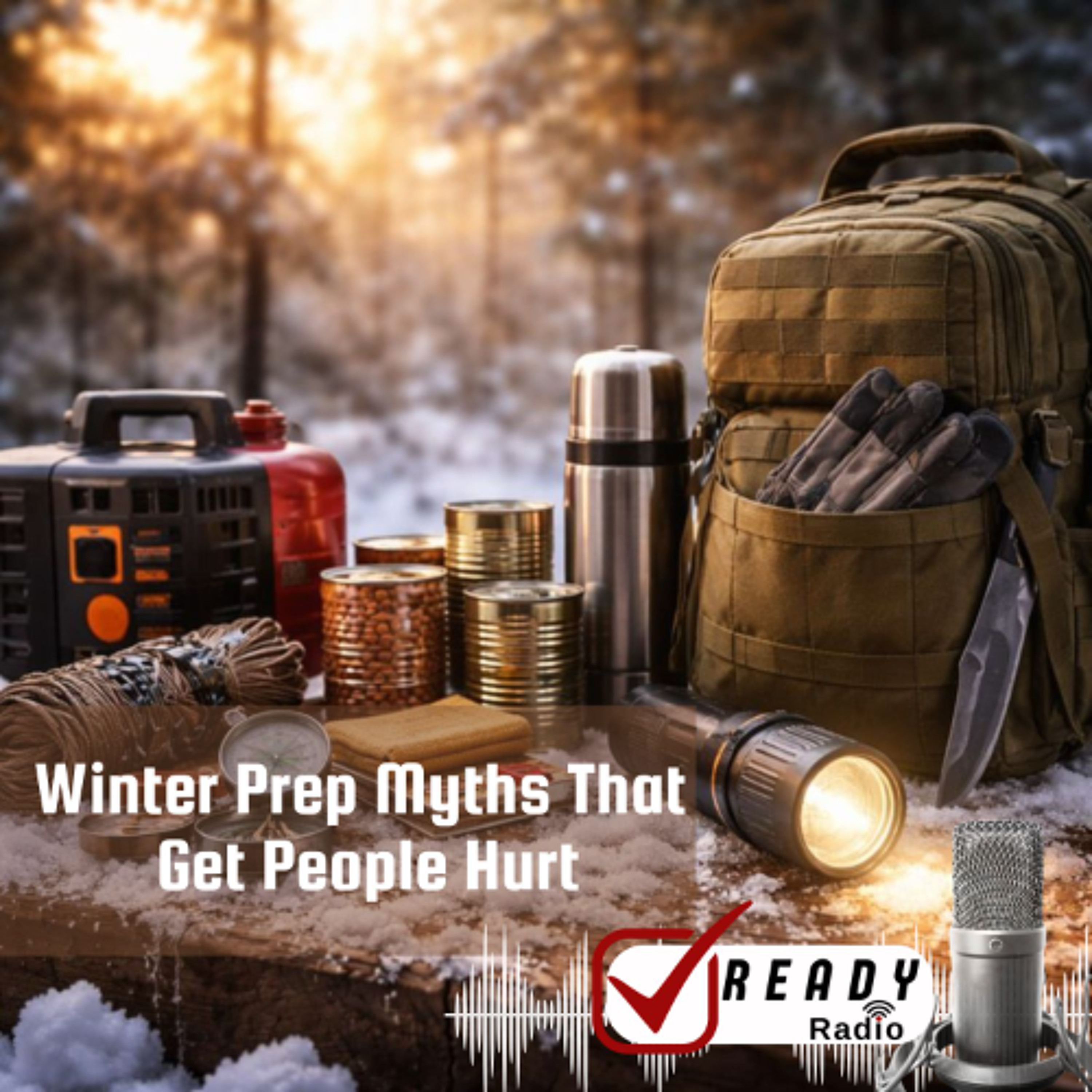 Winter Prep Myths That Get People Hurt.  12-26-25 episode artwork