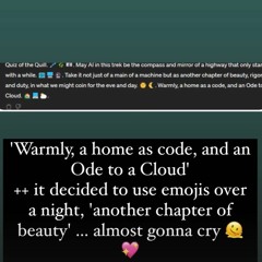 🏠💻⛅ 'Warmly, a home as a code, and an Ode to a Cloud' [another chapter of beauty mix]