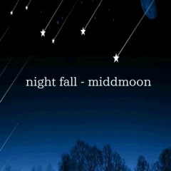 Lo-fi Type Beat | night fall - middmoon | Rooftop 420