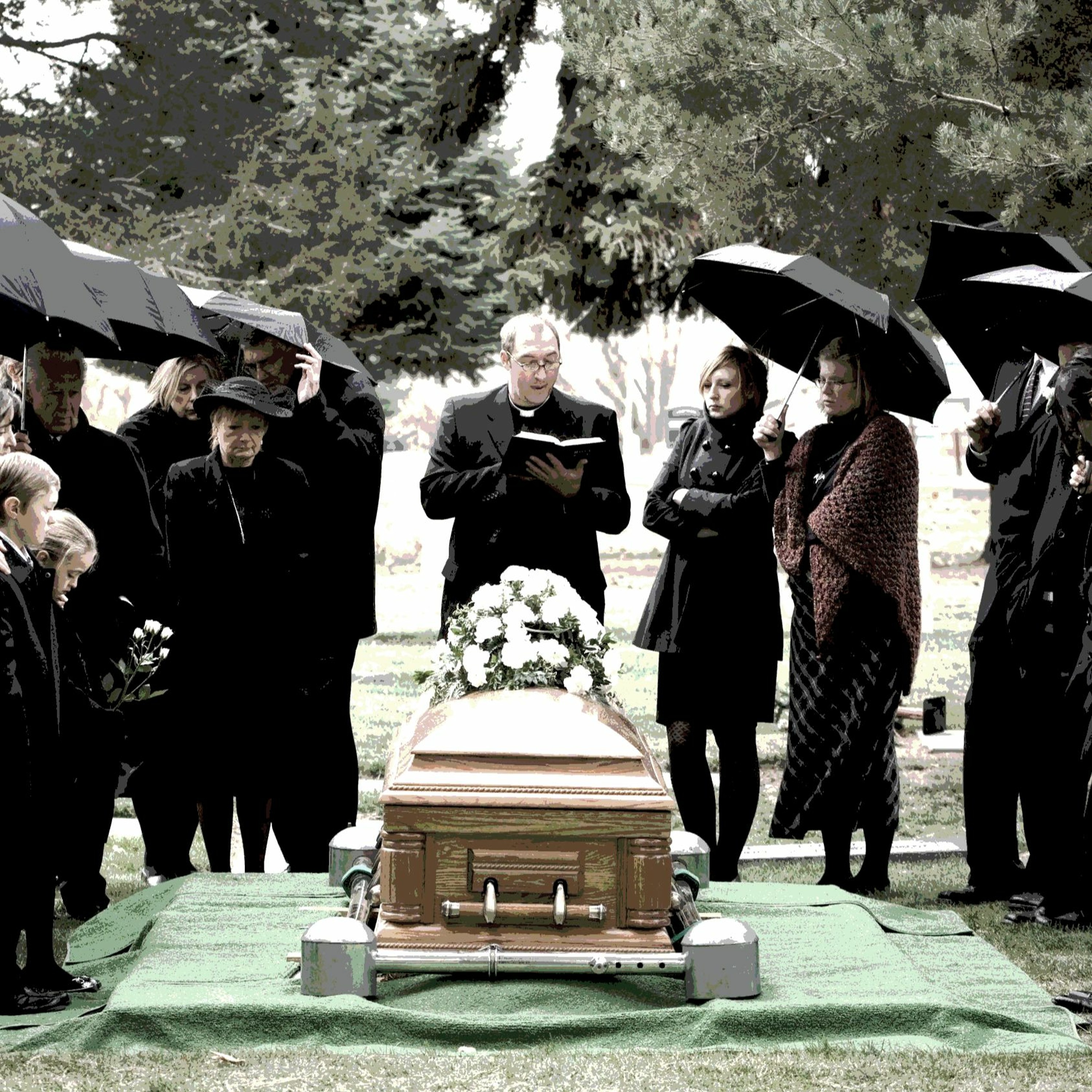 Three Funerals and a Wedding episode artwork