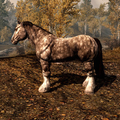 Horse in a Vintage Videogame