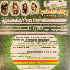 I & I Oneness - 12.04.2001 - Rote Flora