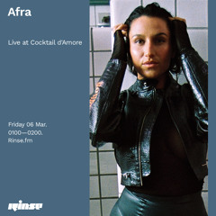 Afra at Cocktail d'Amore - 06 March 2020