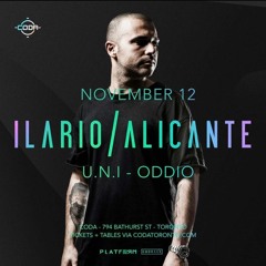 Live @ CODA [Nov-12-22] Opening Set Ilario Alicante