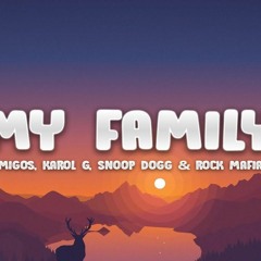 my family (from "the addams family") migos, karol g, snoop dogg, rock mafia
