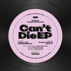 Special Grooves 002 Bress Undergound - Can't Die EP