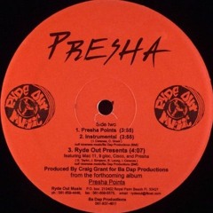 Presha - Presha Points (1997)