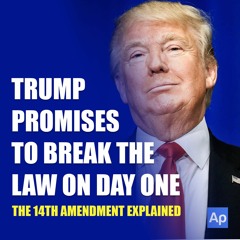Trump PROMISES TO BREAK THE LAW on Day 1 - The 14th Amendment explained