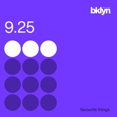 favourite things | 9.25