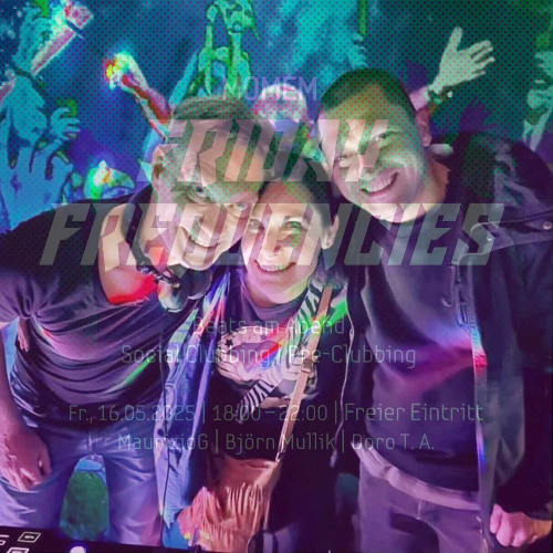 MaurizioG & Doro T.A. & Bjoern Mulik at Friday Frequencies Momem Frankfurt 160525