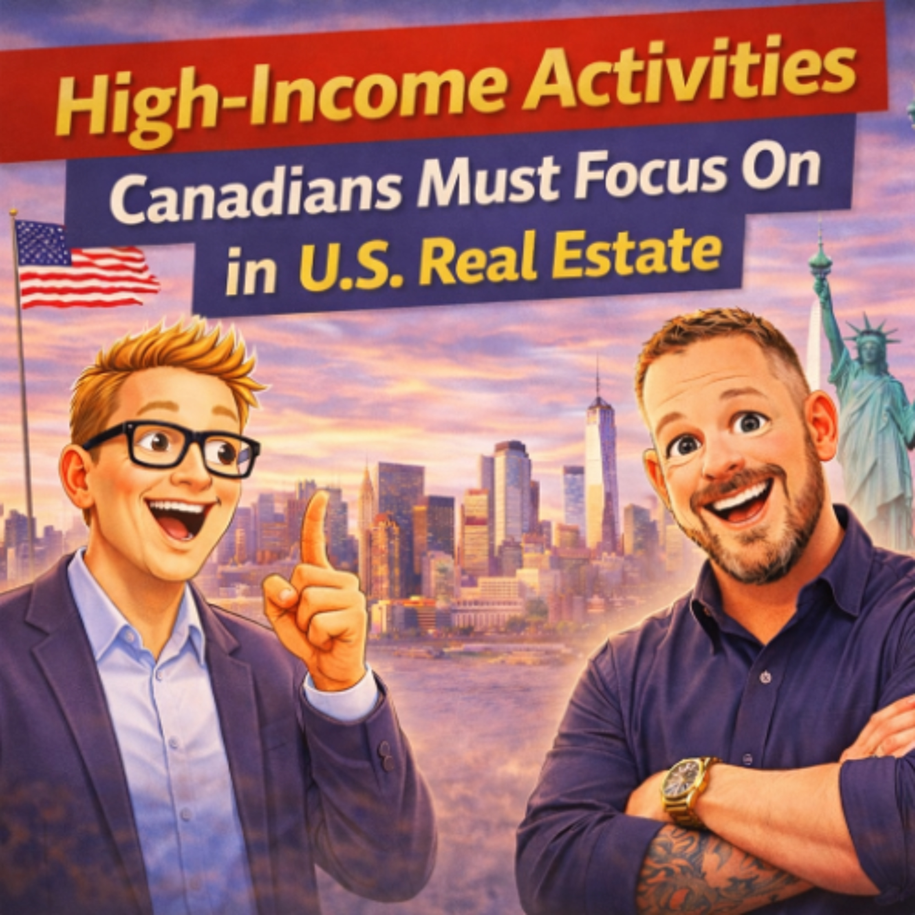 EP408 High-Income Activities Canadians Must Focus On in U.S. Real Estate with Joe Evangelisti