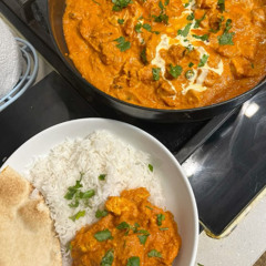 butter chicken w/ javi (me)