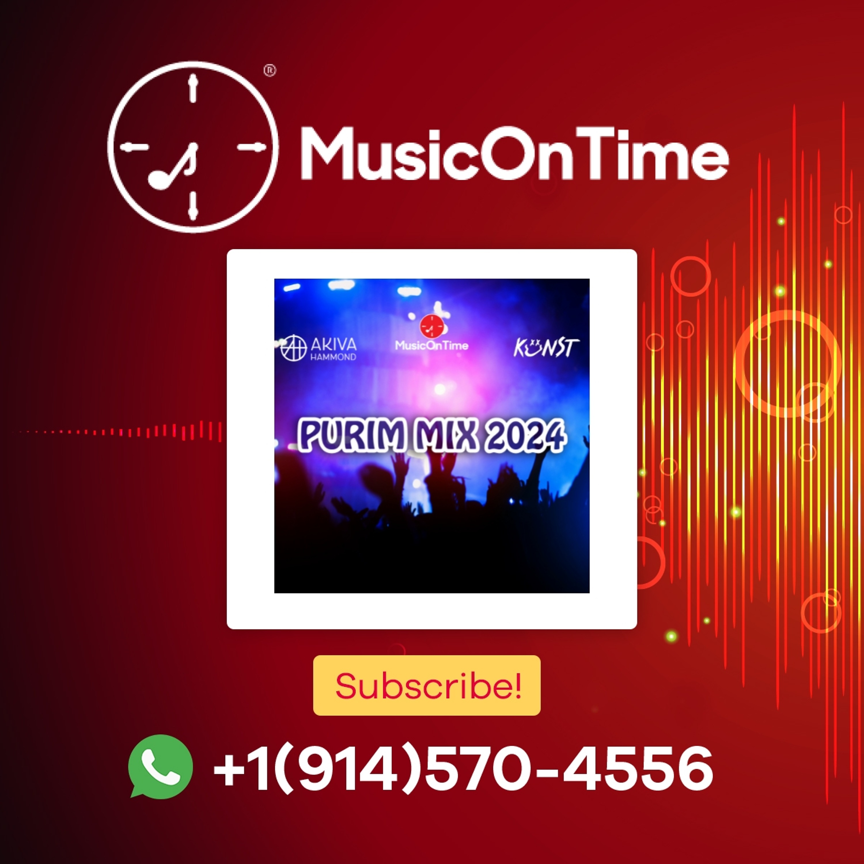 Purim 2024 MusicOnTime DJ Mix