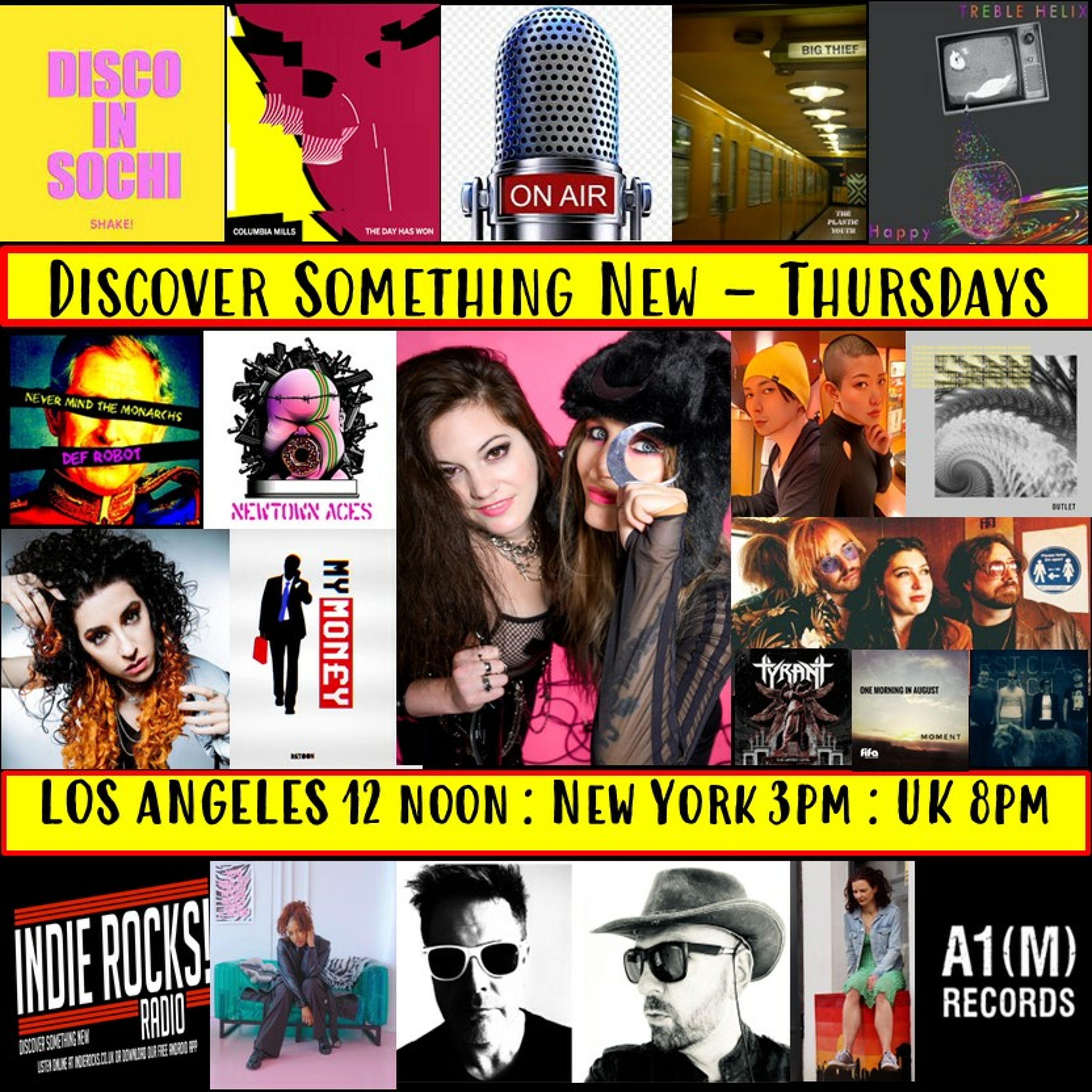 A1M new Music Show - Discover New Music - Indie Rocks Radio