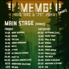 Remember [What] Main Stage Mix