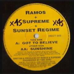 RAMOS, SUPREME & SUNSET REGIME - GOT TO BELIEVE (320 Kbps)