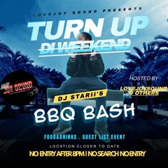 TURN UP DI WEEKEND PROMO MIX LIVE AUDIO SLOW BASHMENT EDITION | STARII X STACKA'