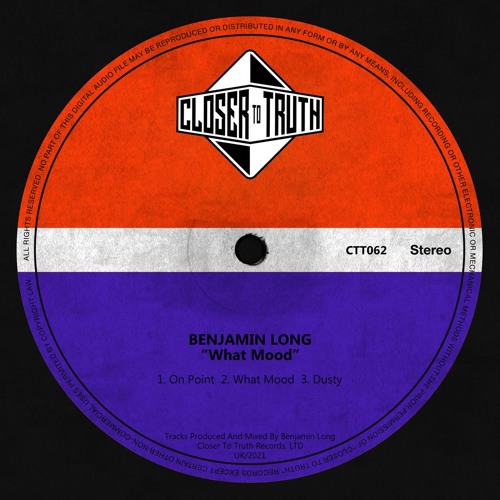 Premiere : Benjamin Long - What Mood [CTT062]