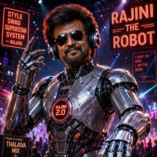 Stream Rajini the Robot by DJAziStorm | Listen online for free on ...