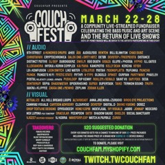 CouchFest 2021: a Bass Music and Art Community Fundraiser