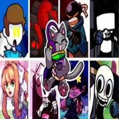 Nyan Song But Different Characters Sing It - FNF Nyan Cats Song Cover - FNF