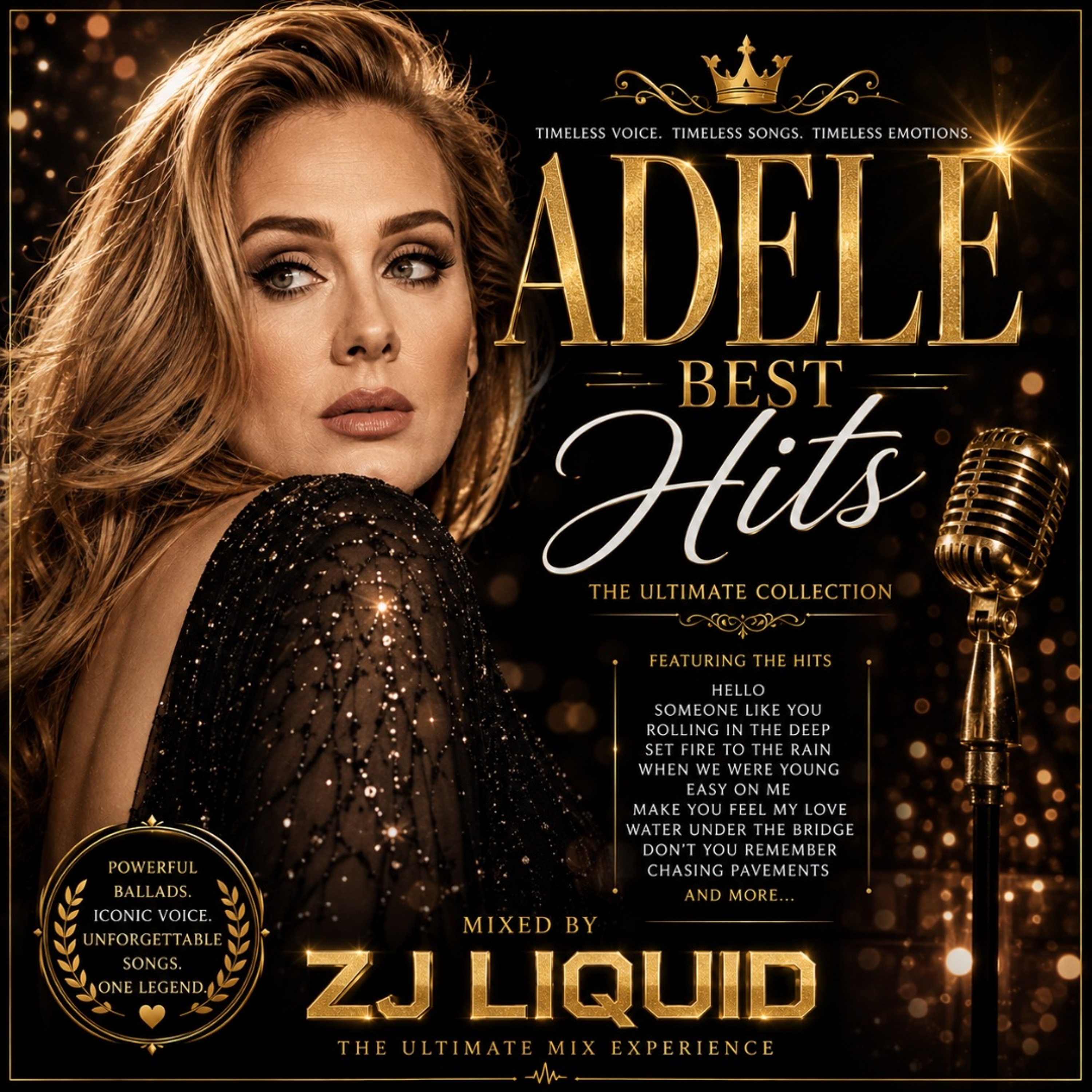 Adele Greatest Hits 2026 ❤️ Best Love Songs Collection | Hello, Easy On Me & More | ZJ Liquid