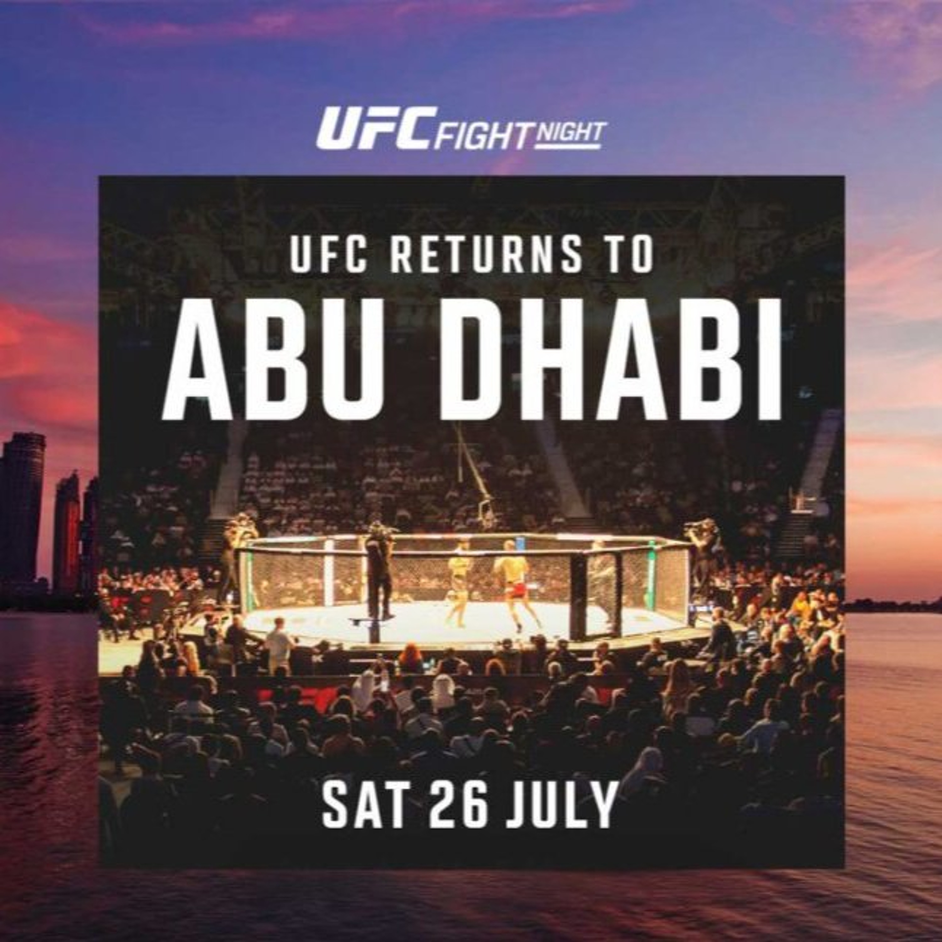 Saturday, July 25: UFC On Guard Fight Night episode artwork